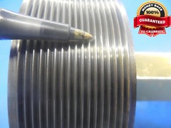 M100 X 2 THREAD PLUG GAGE 100.0 2.0 GO NO GO P.D.’S = 3.8873 & 3.8971 INSPECTION