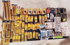 IRWIN Hanson Tap & Die/Drill Bit Mixed Lot w/ Electrical Boxes, Outlets & More