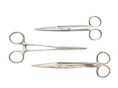 WoW~ lot 3 Surgical Scissors WECK #162 Silco Clamp Dittmer Medical grade