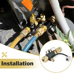 1/4″ Mega Flow Vacuum-Rated Valve Core Removal Tool for Home AC Appliance