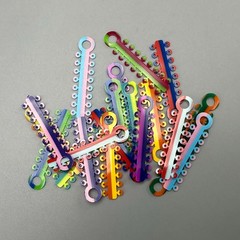 1040/320pcs Orthodontic Dental Elastic Ligature Ties Rubber Ortho Braces Bands