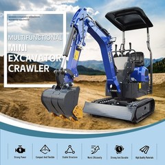 NJ CA GA TX Free PICK UP 1 Ton Mini Excavator Mini Digger 13.5hp Gas EPA Engine