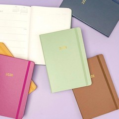 PAPERAGE 2026 Weekly & Monthly Planner, 12 Months (January 2026 – December 2026)