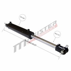 Hydraulic Cylinder Welded Double Acting 3.5″ Bore 8″ ASAE Stroke Clevis 3.5×8