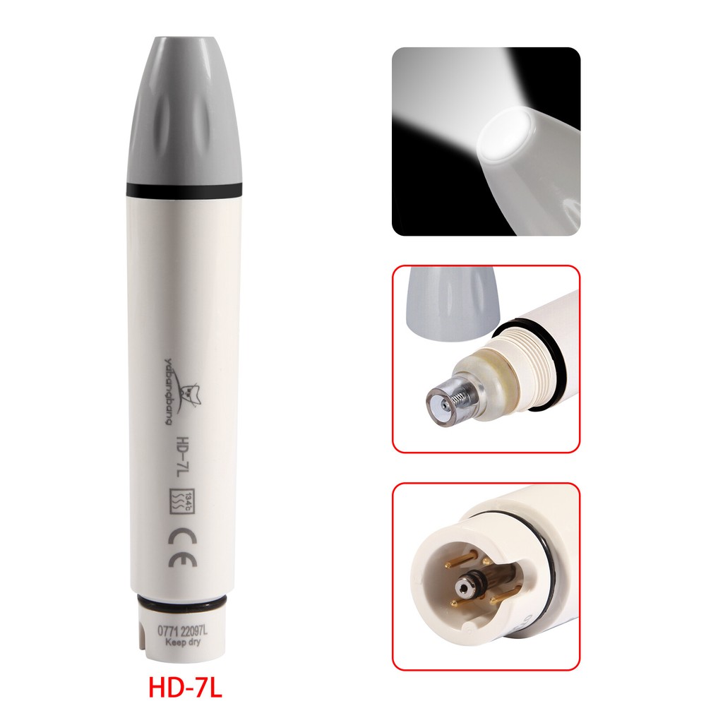 1-10 Dental LED Detachable Ultrasonic Scaler Handpiece HD-7L fit SATELEC/DTE OR