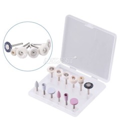 Dental Kit de pulido resina compuesto dental fresas de diamante RA pulidor fresa