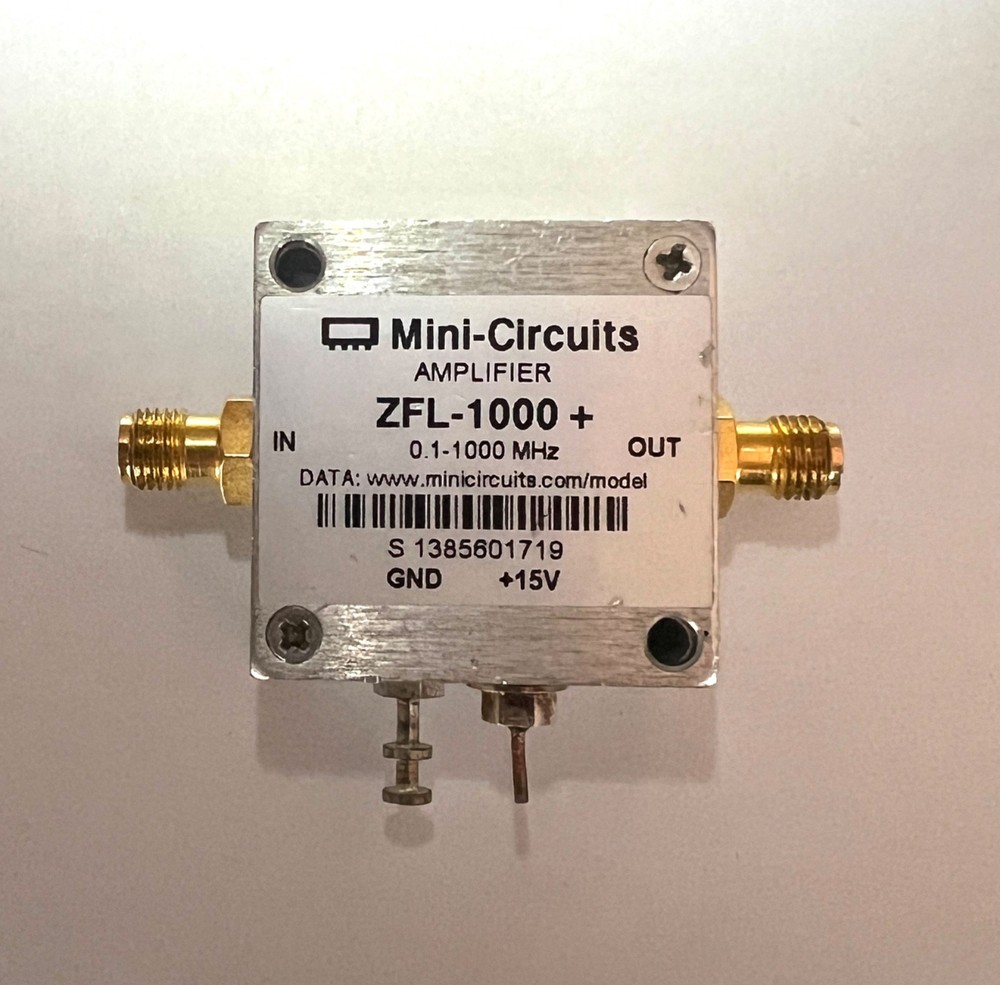 Mini-Circuits ZFL-1000+ — Wideband RF Gain Block Amplifier
