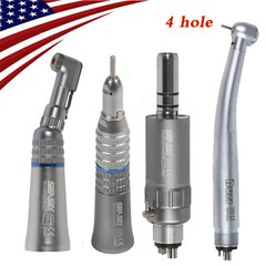 NSK Style Dental (LED) High &Low Speed Turbine Handpiece Kit 4/2 Holes MX