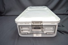Aesculap JN441 Full Size Sterile Container Case With Lid Plates and Filters