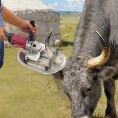 Cow Horn Remover Electric Cattle Dehorner Portable Electric Horn Cutting Machine