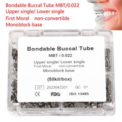 Dental Orthodontic Buccal Tube 1st Molar Single Bondable MBT 022 Monoblock