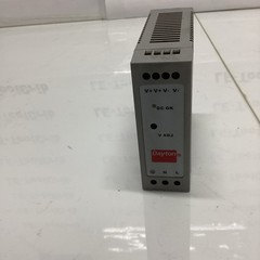 DAYTON 33NT20 Power Supply DIN Rail 50W 24VDC T-727