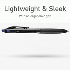 Pentonic B-RT Retractable Ballpoint Pens, 18 Count, Blue Ink, 0.7 mm Fine Poi…