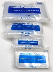 400 Zippit Reloc Clear 2mil Bags Assortment 4 Sizes – 100 Each 2×2 2×3 3×4 4×6