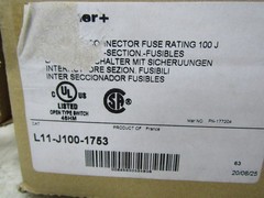 💥NEW SPRECHER+SCHUH 100A FUSIBLE DISCONNECT SAFETY SWITCH 600VAC L11-J100-1753