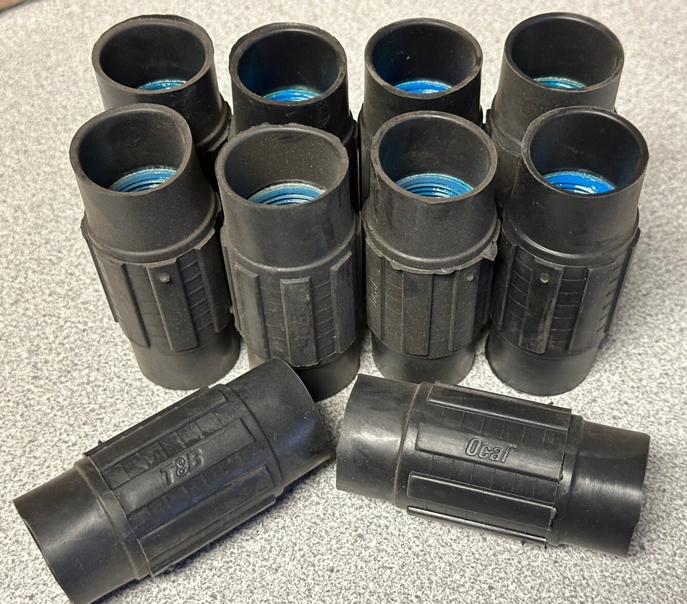 10 NEW OCAL Thomas & Betts CPLG-3/4 (3/4″) PVC Coated Rigid Conduit Couplings