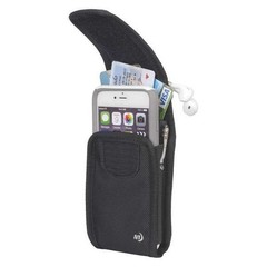 Nite Ize Cccxt-01-R3 Cell Phone Case, Black, Nylon, Elastic