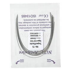 10 Packs Dental Super Elastic Niti Rectangular Arch Wire Ovoid Form 16*16 Upper