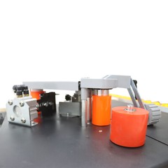 Automatic Edge Bonding Machine Curve & Straight Woodworking Edge Trimming 110V