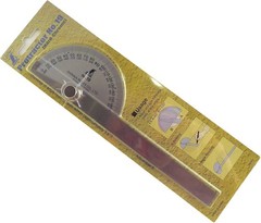 Japanese Stainless Steel Protractor 0-180 Degrees