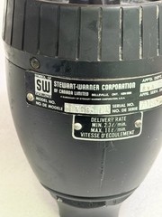 Stewart-Warner B3686 D2 Fluid Control Nozzle Meter Gun Litres Max 11L/min SW