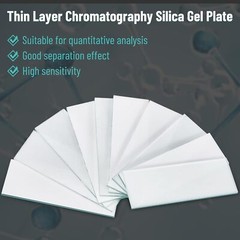 Glass Backed TLC Classical Silica Gel Plate GF254 80x 2.5CMx7.5CM /20x 10CMx10CM