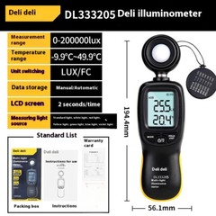 High-precision Illuminance Meter Light Photometric Lumen Tester Photometer