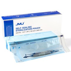 JMU Self Seal Sterilization Pouches 3.5″ x 10″, Bags x 10″