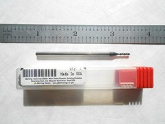 NEW ACCUPRO USA .060″ CUT DIA X .312″ LOC X 2-1/2″ L 3FL CC CARBIDE BALL ENDMILL
