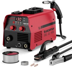 3IN1 MIG Welder 130A 110V Flux Core Gasless Portable for Home DIY Stick Lift Tig