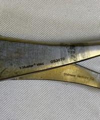 V. Mueller OS3070 Slip Joint Utility Pliers 10mm Wide Tip L: 7.75″ Orthopedics