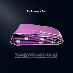 USED Air Pressure Pressotherapy Suit Body Relaxation Lymphatic Drainage Massager