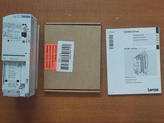 Lenze 8200 Vector frequency inverter 0.75 Kw. -Type: E82EV751K2C – New & Tested