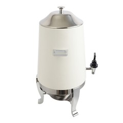Coffee Urn w/ Fuel Holder,Stainless Steel Beverage Dispenser Hot Drink Dispenser