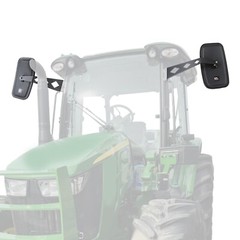 KEMIMOTO Tractors Left& Right Value Mirrors Kit for John Deere 5000/ 6000 Series