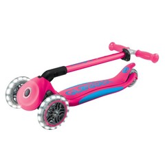 Primo Foldable Plus Lights Scooter – Kick Scooter Kids Ages 3 and Up Scooter 120…