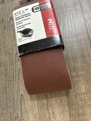Porter Cable 2-1/2″ x 14″ 120 Fine Grit Multi-Purpose Sanding Belt 2 PK