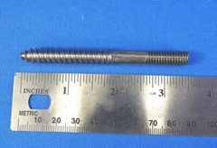 Steel 5/16″-18 x 3 1/2″ Coarse Thread Hanger Bolt – Lot of 15 Pcs.