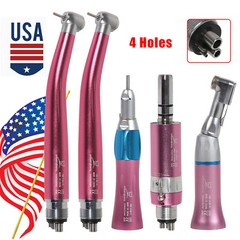 Pieza de Mano Dental Estilo NSK Alta Baja Velocidad 4H / 2H Kit Turbina de Aire