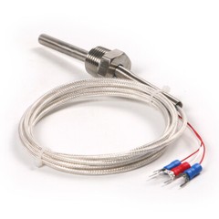 Pt100 RTD Temperature Sensor Probe 1/2″ NPT Thread with Wire -50 to 250°C / -58F