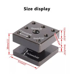Lathe Four-Position Tool Post 51mm,Square Tool Holder on SC2/C2/C3/Grizzly G8688