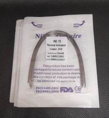 10Packs Dental Super Elastic/Stainless Steel/Thermal Activated Round Arch Wires
