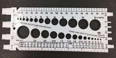 Bolt Nut Screw Thread Fastener Gauge Checker Metric & Standard. Measure A Screw
