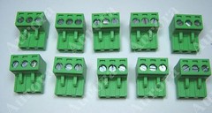 (10) 3 Pin / Pole – 5.08mm – Pluggable Connector – Terminal Block – Phoenix Plug