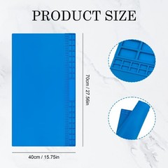 Oversized Large Soldering Mat, 27.6″x15.7″ Heat Resistant Silicone Work Mat, …