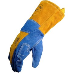 Caiman 1512 Mig/Stick Welding Gloves, Cowhide Palm, Universal, Pr