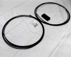 Lot of 2 New SICK LLK2-M4DB02 Fiber Optic Cable, 1mm Bundle, .2m Long