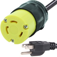 Pigtail 220V to 110V Outlet Adapter 2FT or 10FT for Plasma Cutters, Welders JPRO