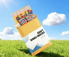 6×10 （6×9）Kraft Self Seal Bubble Mailer Padded Envelope, #0 25,50,100,500.1000