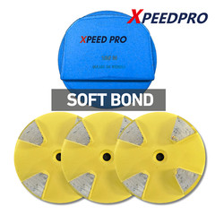 3″ Metal Diamond Pucks – LAVINA Type (Soft Bond, Medium Bond, Hard Bond)